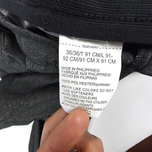 Under Armour Showdown Vented Woven Chino Golf Pants Mens 36 x 36 Heathered Gray - Picture 9 of 10